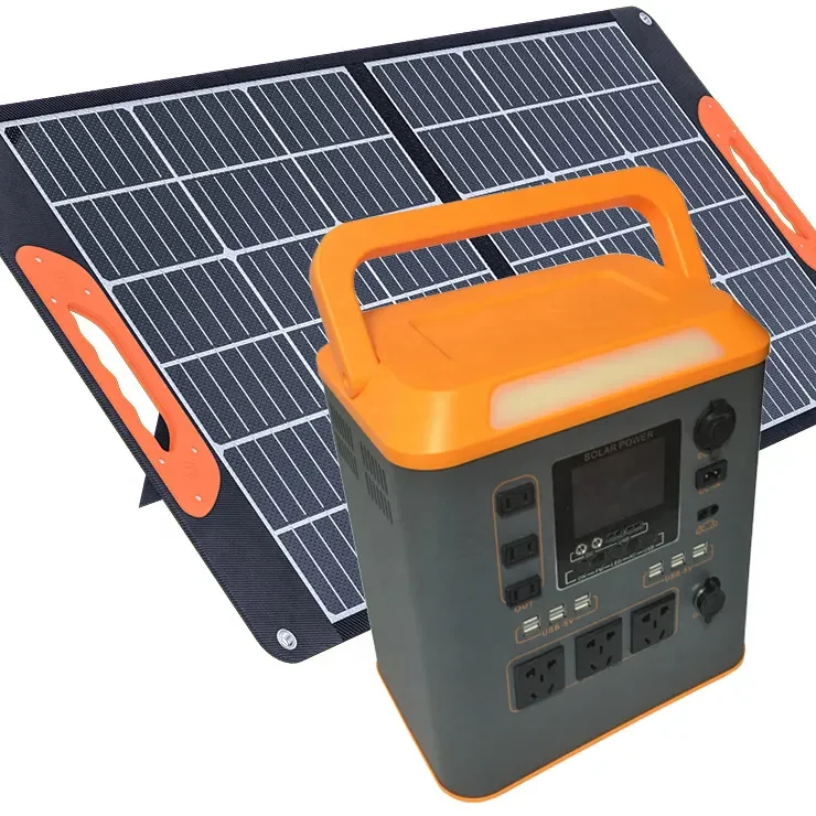 2000Wh 12V 24V Plug Tragbare Powerstation открытый кемпинг Солнечный генератор портативная солнечная электростанция Беспроводная зарядка