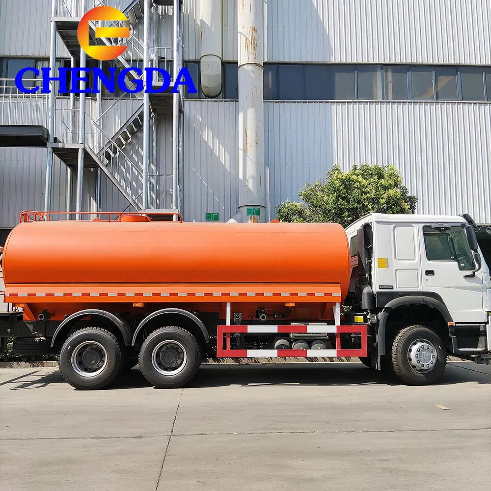 Б/у секундная стрелка 6*4 колесами 10 LHD RHD SINOTRUK HOWO пожарная машина с водяным спринклер