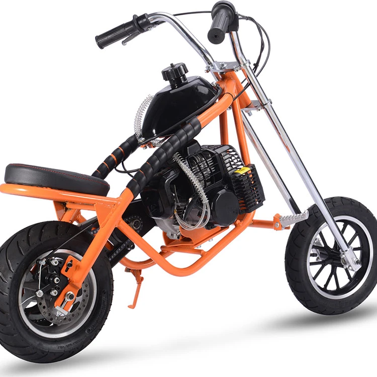 Cheap Chinese 2 wheels gasoline chopper motorbike 49cc gas chopper racing street used other gas Motorcycle kids