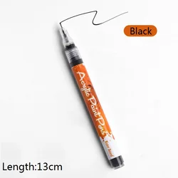 Convenient Quick Nail Art Pen Acrylic Paint Graffiti Nail Pen Black White Gradient French Drawing Line Phototherapy Pen Flowers