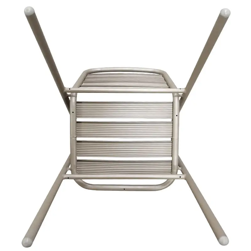 Active Demand Outdoor Garden Modern Airport Cafe Aluminum Frame Leisure Backrest Chairs