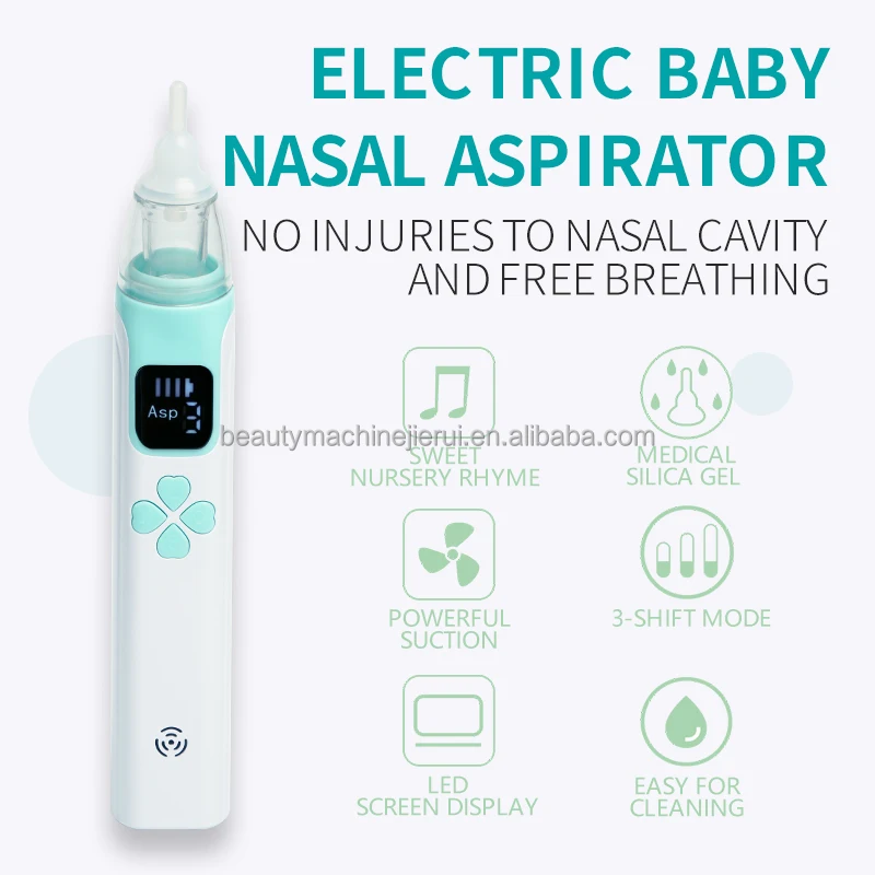 Newest Nose Sucker for Baby Nose Cleaner strong Suction Electric Baby Nasal Aspirator