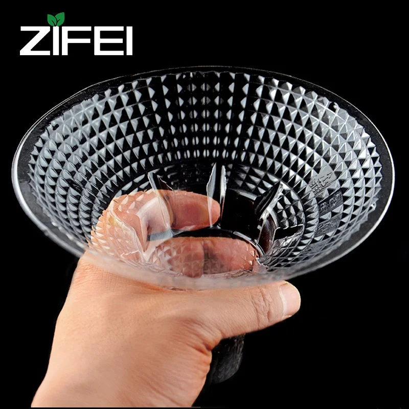 500ml disposable PET ice cream cup  Hot Sale Plastic Cup Holders torch shaped ice cream holder Cup