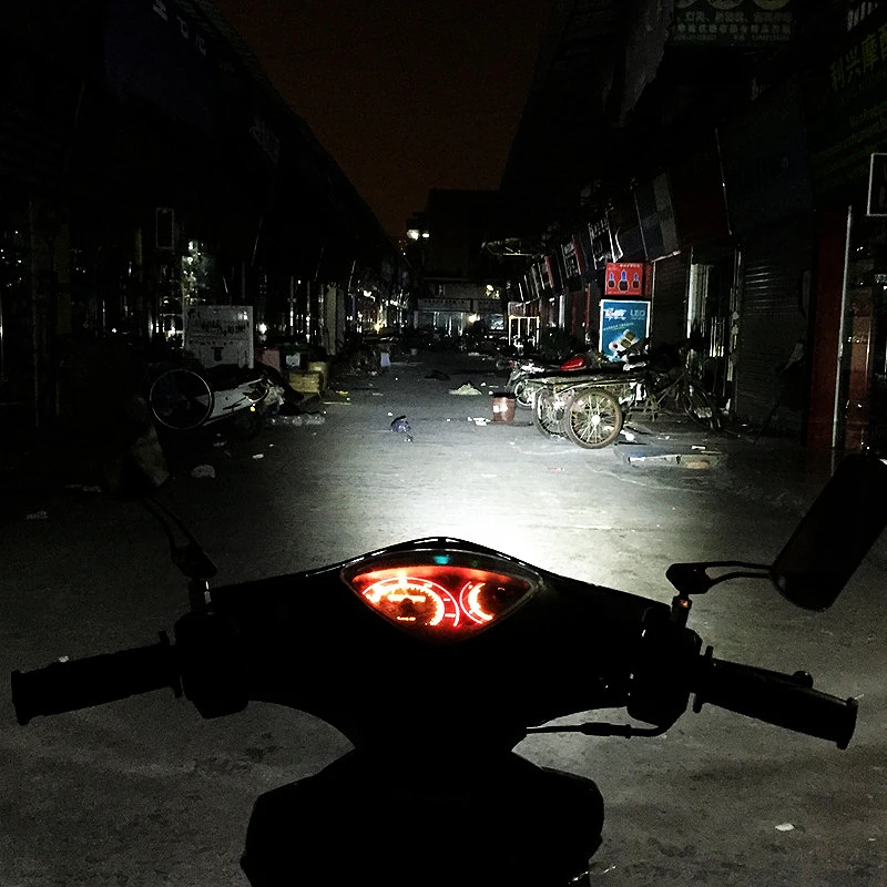 EURS Motorcycle Headlight 12SMD P15D H6M H4 LED 12-80V Motorbike Brake Lights Reversing Bulbs Turn Signal Lamp 1000LM Led bulbs