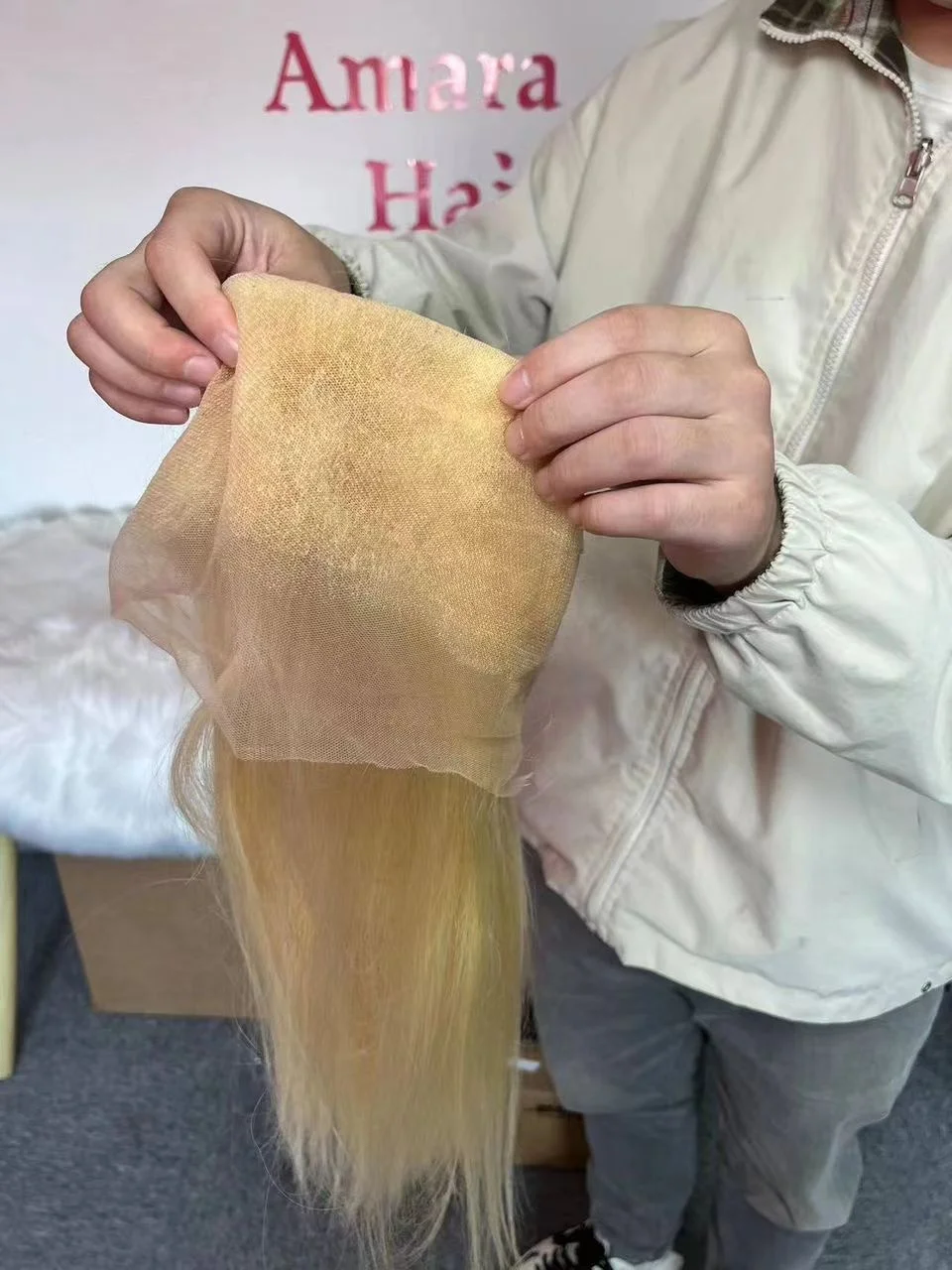 613 парик из натуральных волос