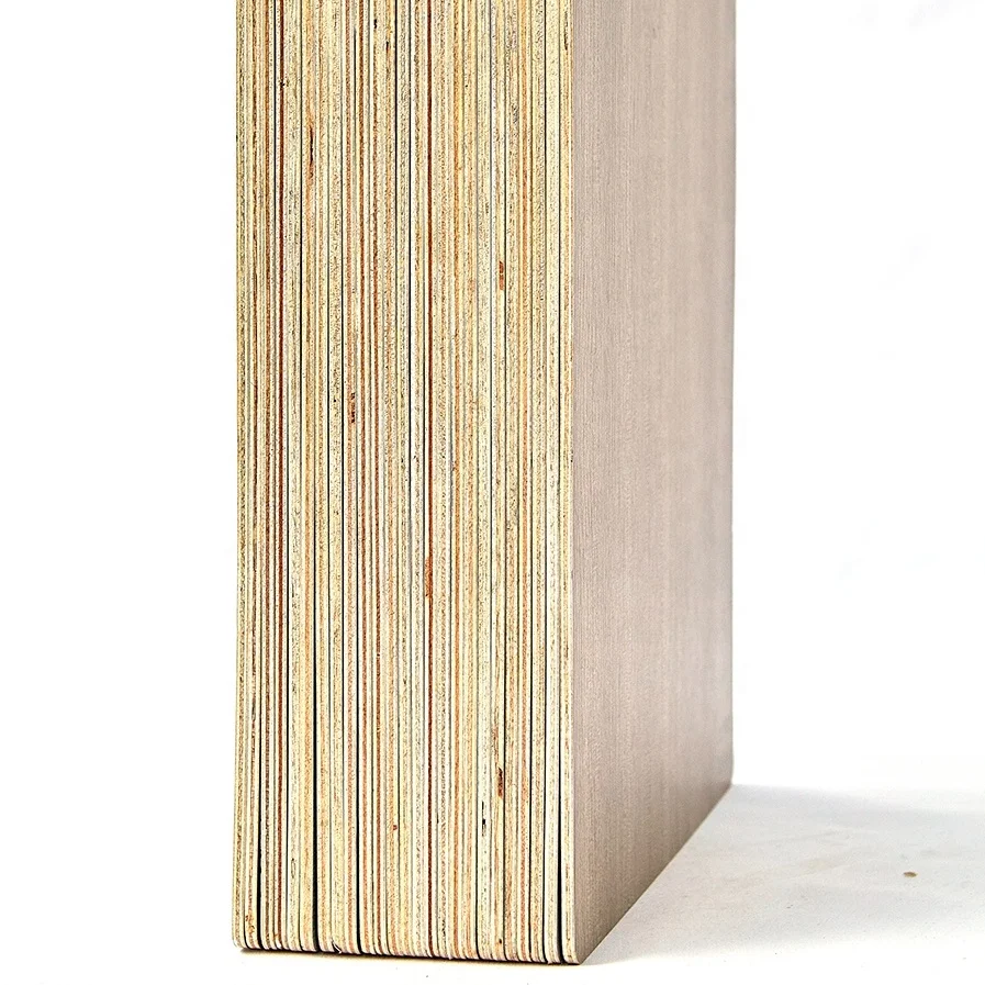 Plywood Commercial Construction Poplar Plywood Pine E0 15mm 18mm 13 layers