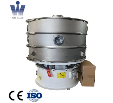 Industrial ultrasonic vibrating screener sifter machine for fine powder vibrating screen anode cathode materials
