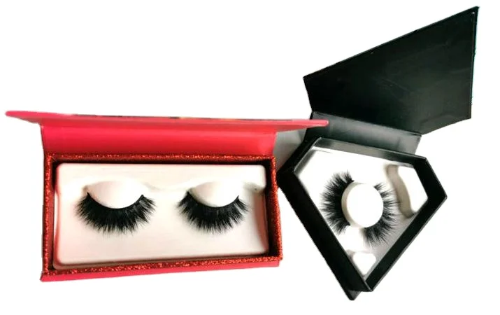 Custom eco friendly sugarcane bagasse pulp molded eye lash tray packaging box