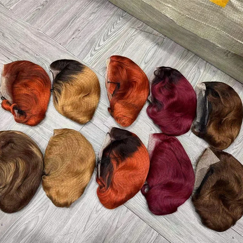 Парик из натуральных кудрявых волос