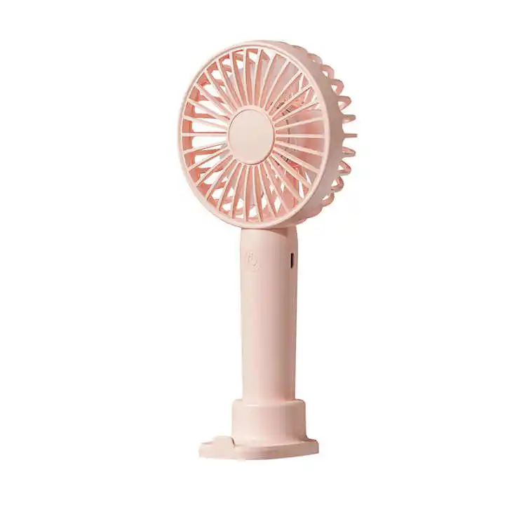 Outdoor Portable mini fan Usb Rechargeable Mini Handheld Fan Handheld Charging mini Fan with Phone Holder