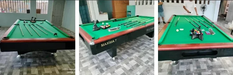Factory Professional Standard American Indoor Games Adult Cheap 9-Ball Billiards Table Original Maxima 7 Star Billiards for Sale