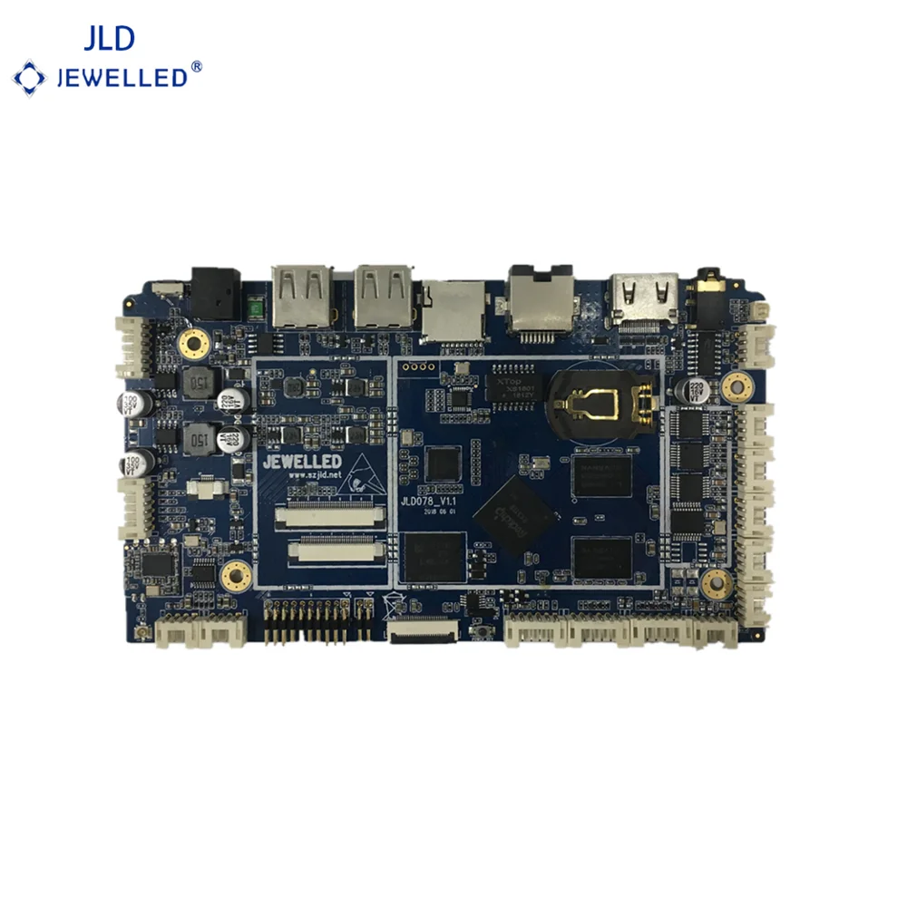 Android материнская плата PCBA дизайн для батареи Powered Digital Signage