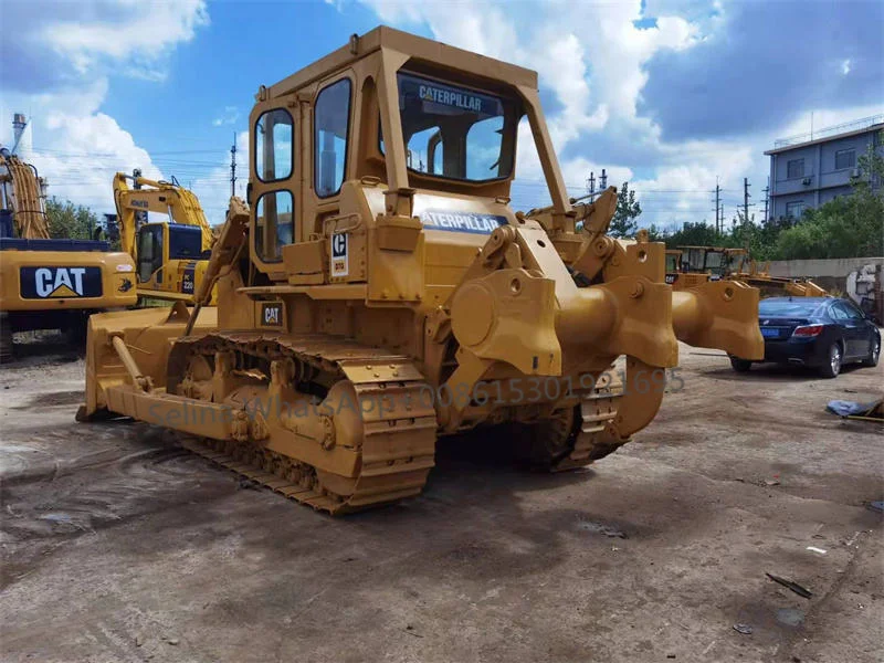 Б/у гусеничный трактор Caterpillar D7H б/у бульдозер CAT оригинальный Япония гусеница