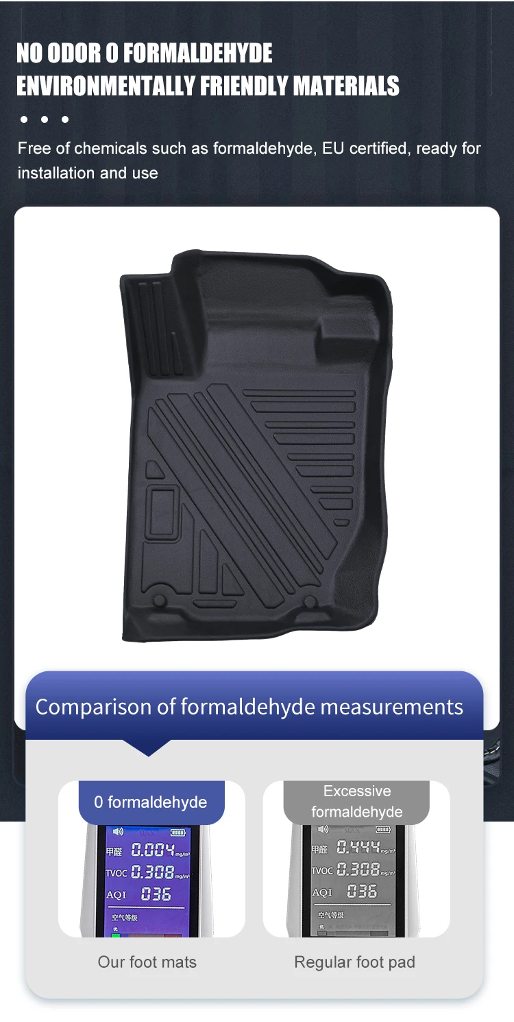 Custom Logo Floor Mats for TOYOTA Corolla 2019-2022 Wear-Resistant and Durable Car Mats