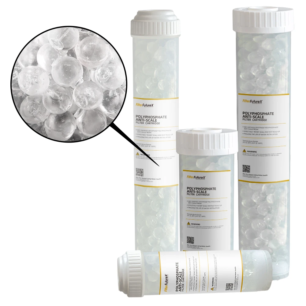 Whole House Water Filtration System Siliphos Ball Filter Cartridge Water Scaling Prevention Filter