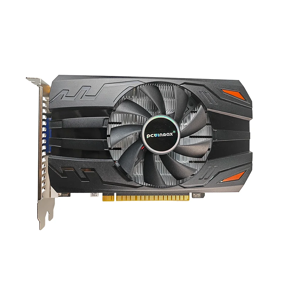 PCWINMAX Geforce GTX 750 Ti 2GB GDDR5 один вентилятор оптом оригинальная игровая видеокарта VGA дешевая 750Ti GPU