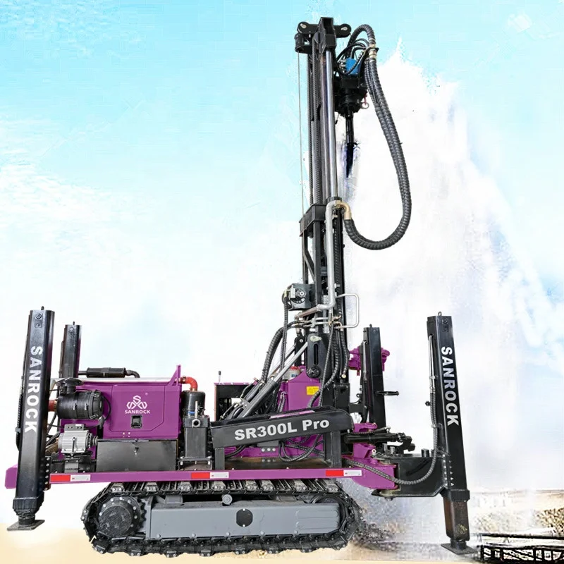 200m Water Well Drilling Rig Deep Well Drilling Equipment Hydraulic Water Well Drilling Machine