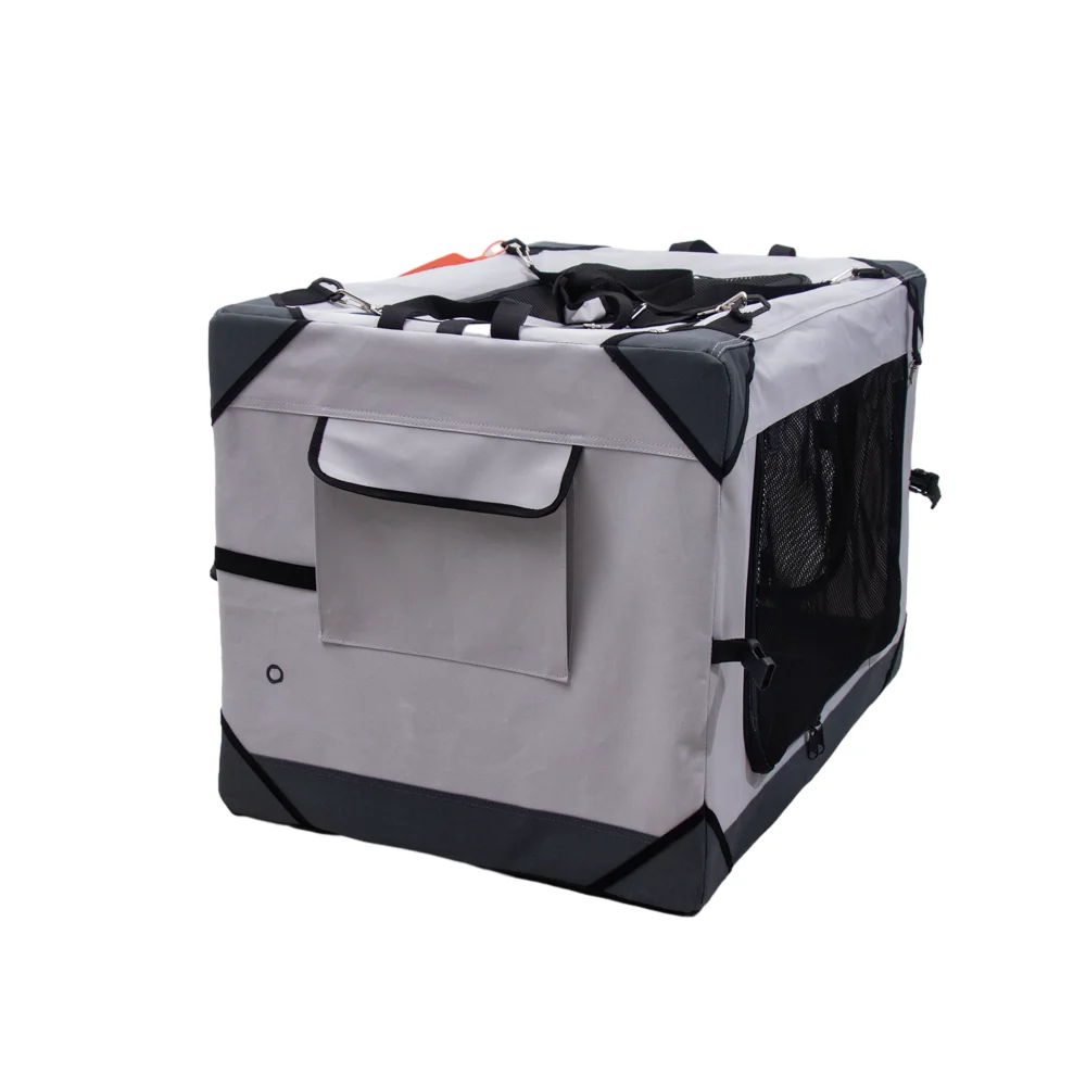 Custom Auto Safe Achterbank Huisdier Tas Opvouwbare Hond Box Draagbare Huisdier Reiskooi Huisdier Auto Zachte Krat