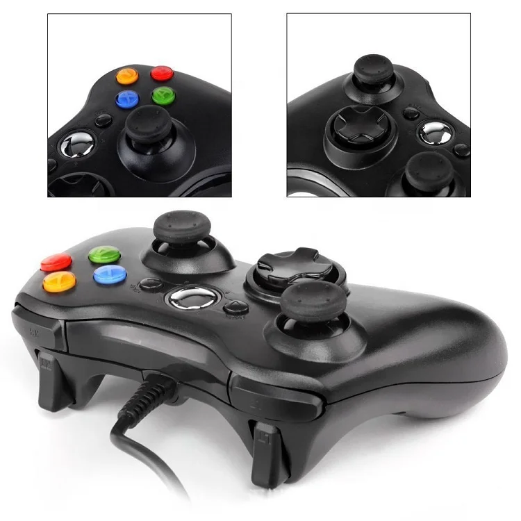  Геймпад для X box 360 проводной джойстик контроллер игрового контроллера геймпад