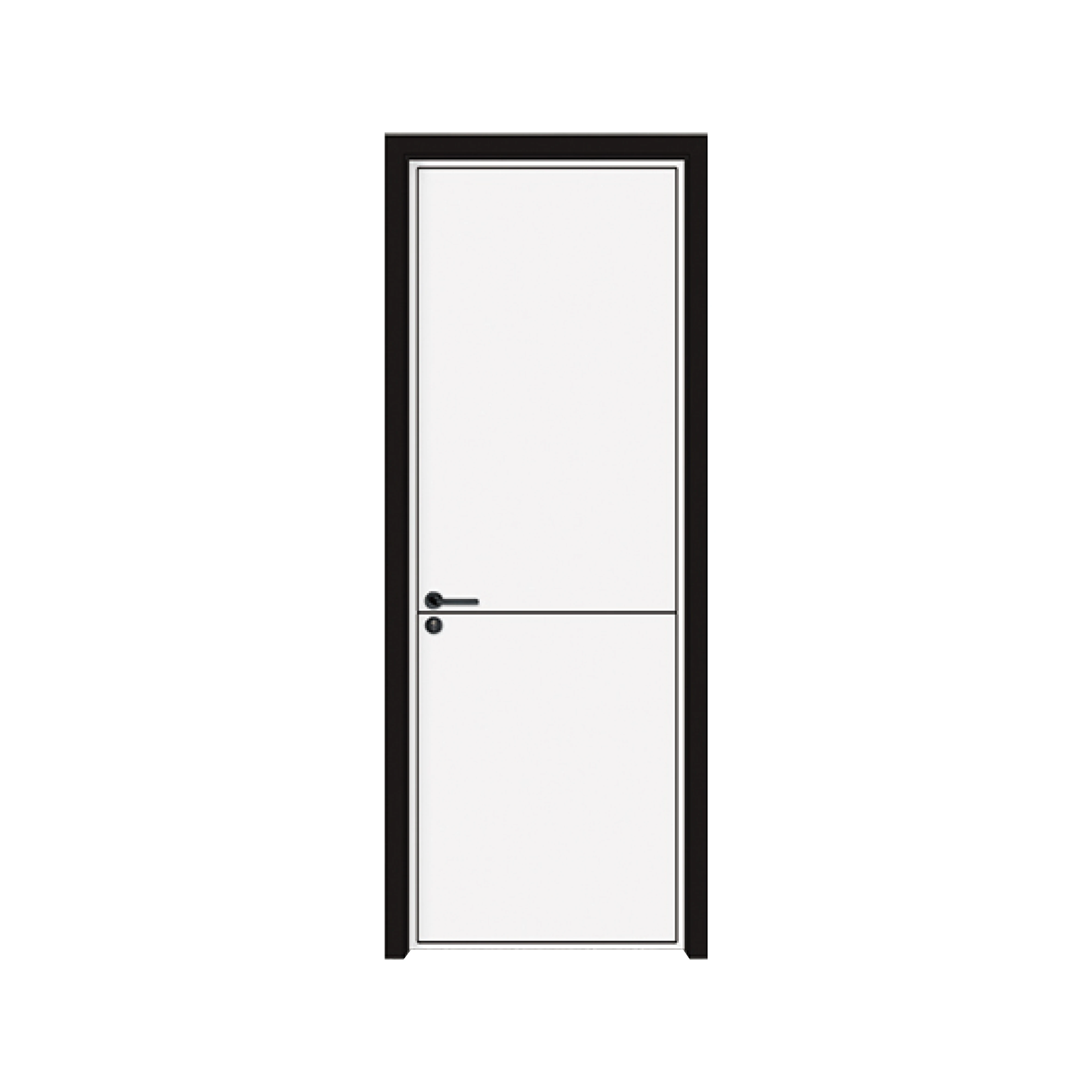 Custom High Quality Modern Paint-free Interior Door White Wooden Luxury Doors For Houses Interior Pvc Door