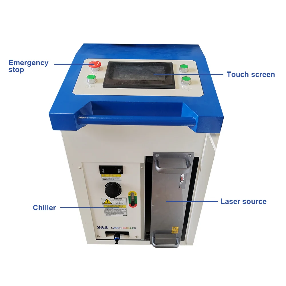 Handheld welder laser metal cabinet Welding stainless steel weld cleaning machine for metal