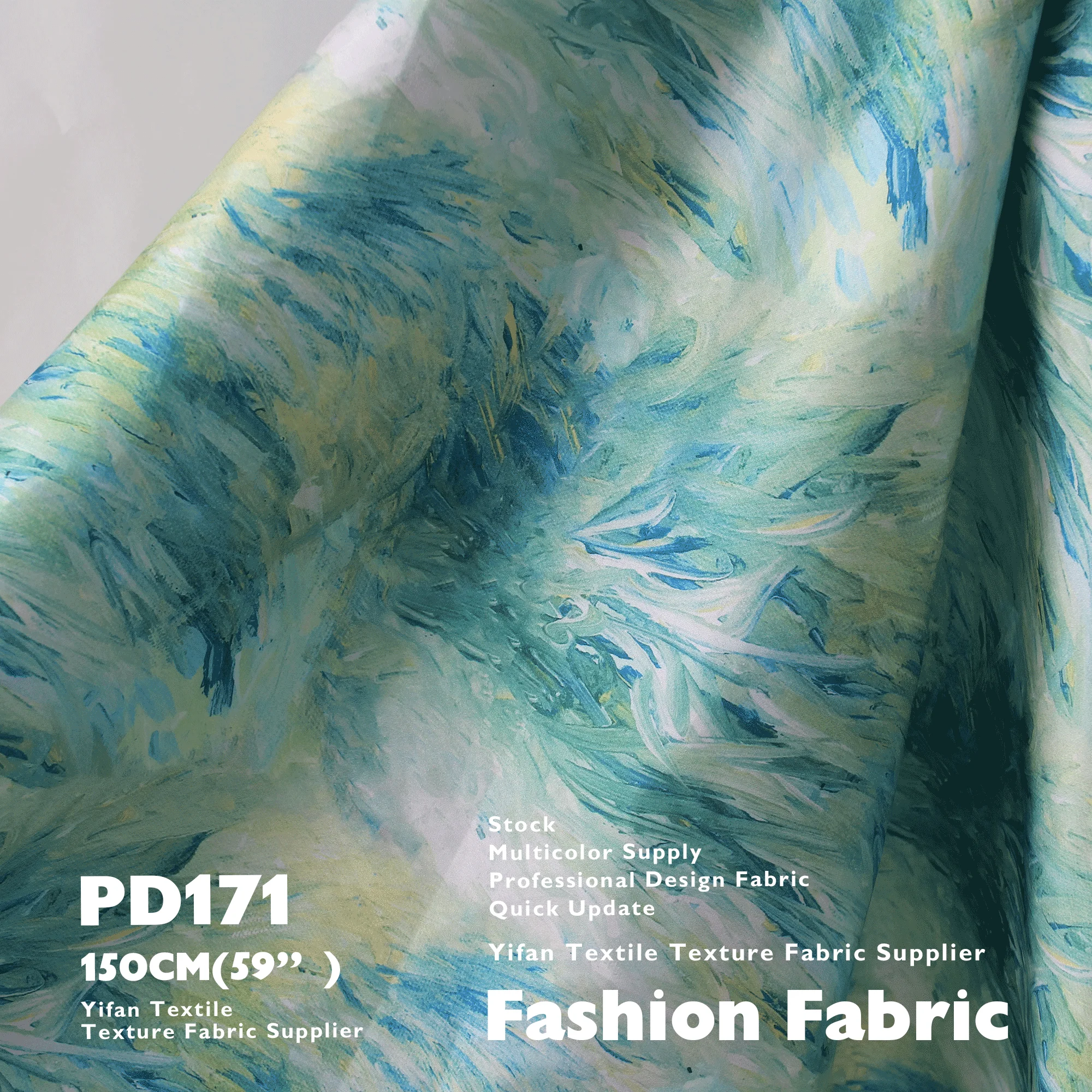Best Quality Cheap Price Rose Oil Painting Tie-Dye Drape Soft Feel Satin Printed Fabric For Dress Dress