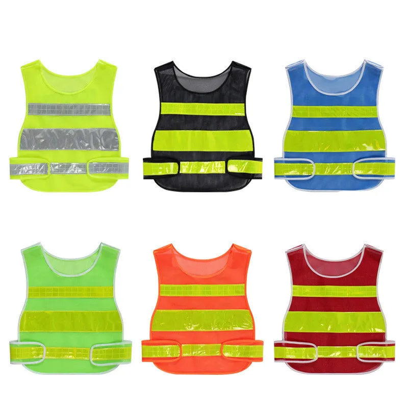 High Quality Surplus Stock Construction Jackets Pockets Reflective Safety Vest