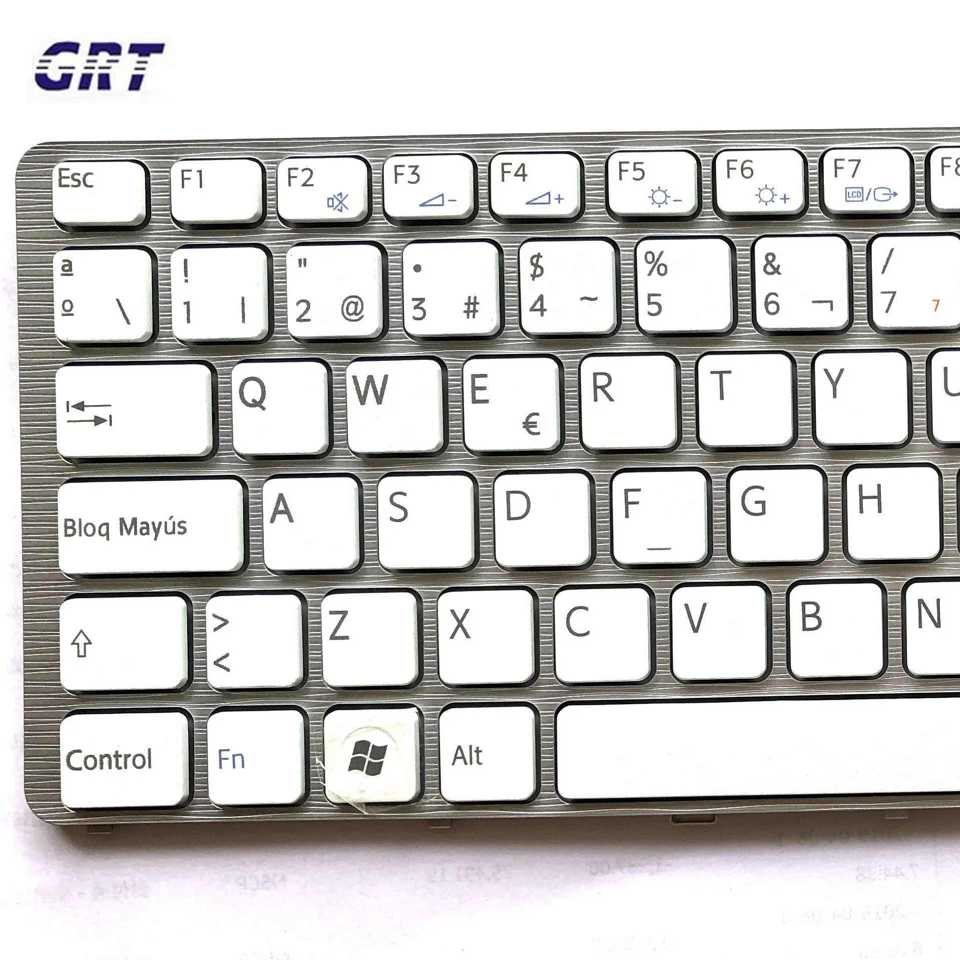 Фирменная Новинка Клавиатура для ноутбука Sony Vaio NW VGN-NW серии белый SP Клавиатура испанская Русская раскладка клавиатуры Teclado