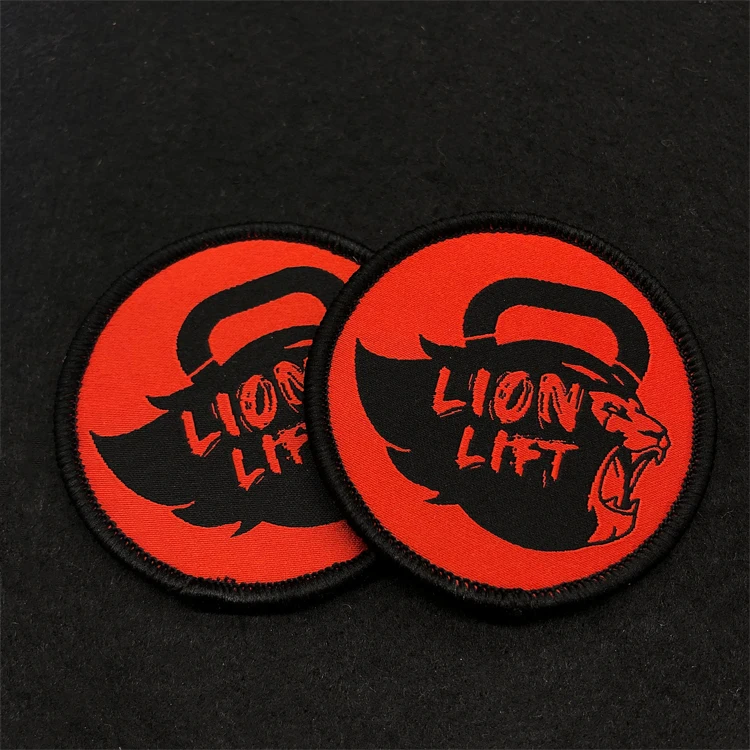 Cheaper Price High Quality Customized Patches Have Hook backing to Stick on a Shirt or Jacket