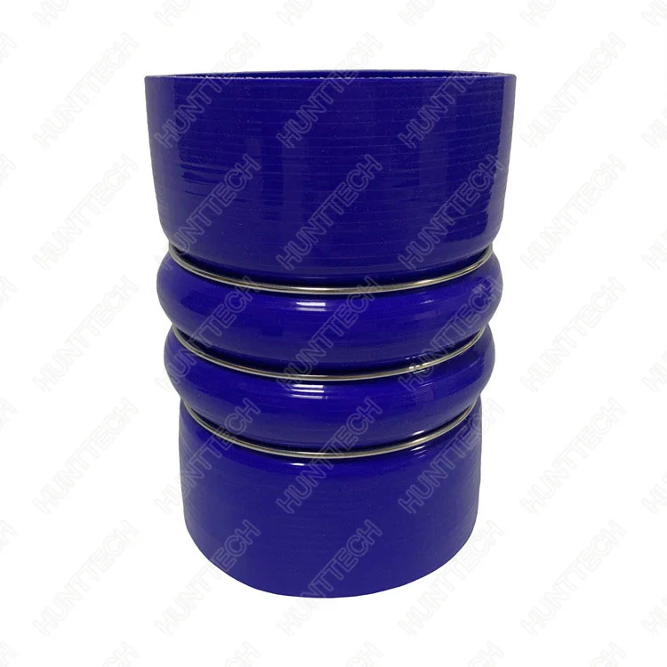Multi Color 2 Hump 3 Rings Durable Hump Silicone Rubber Hose Hose Silicone Bellows Intercooler Hose