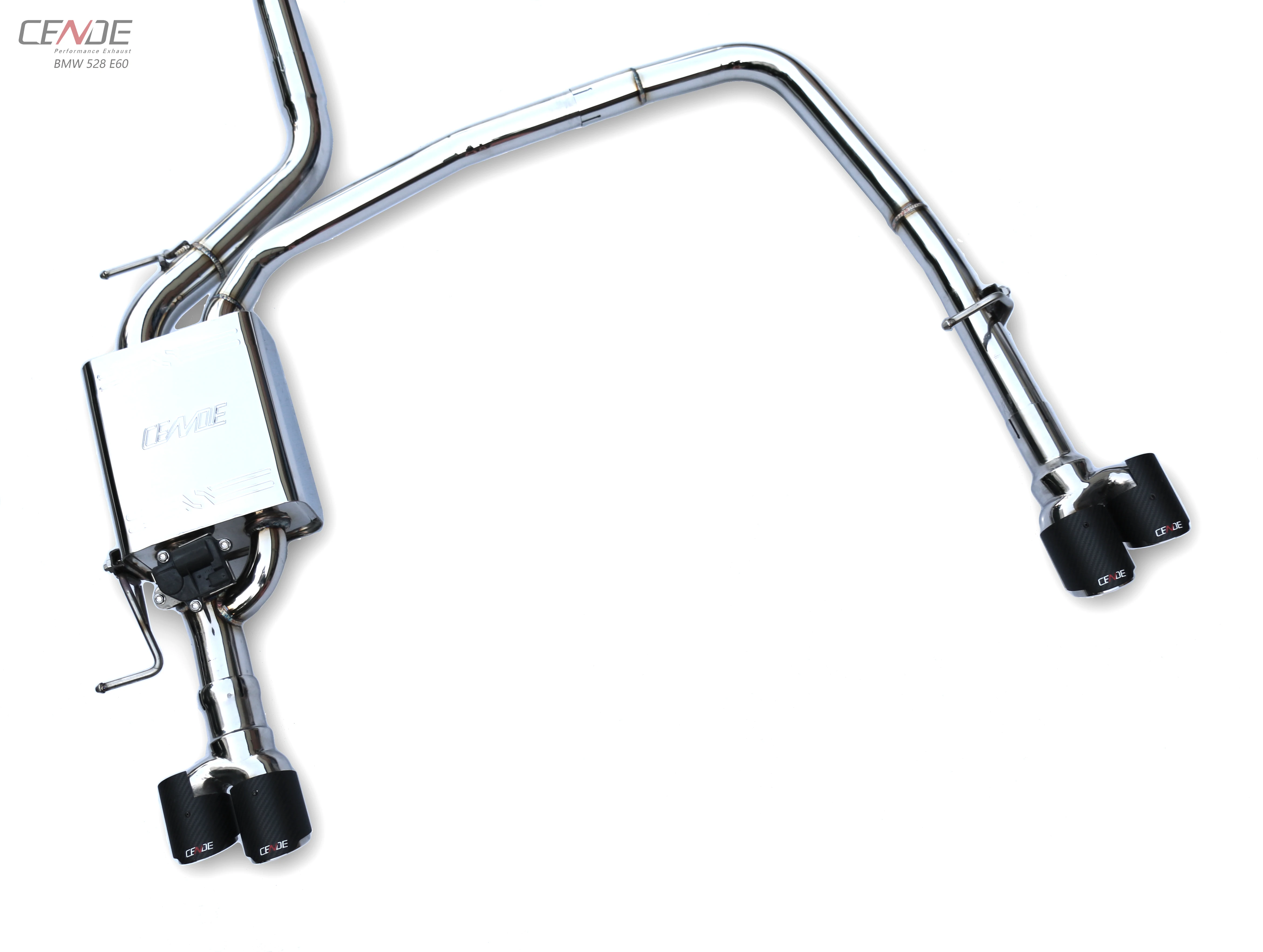 Factory Supply 76mm 3 inch Gr2 Titanium exhaust pipe muffler   for BMW 528i