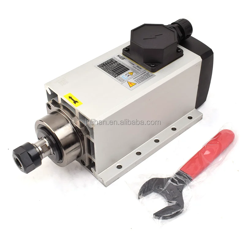 LIhan CNC Spindle GDF46-18Z/3.5 hqd electric spindle motor er25 air cooled spindle for cnc router