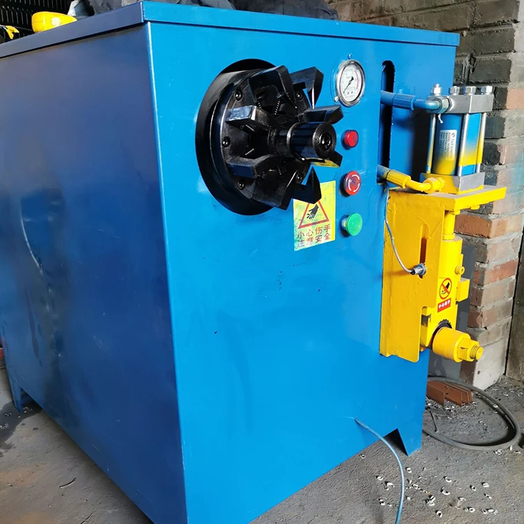 Electric Motor Stator Recycler Copper Winding Cutting Pulling Machine
