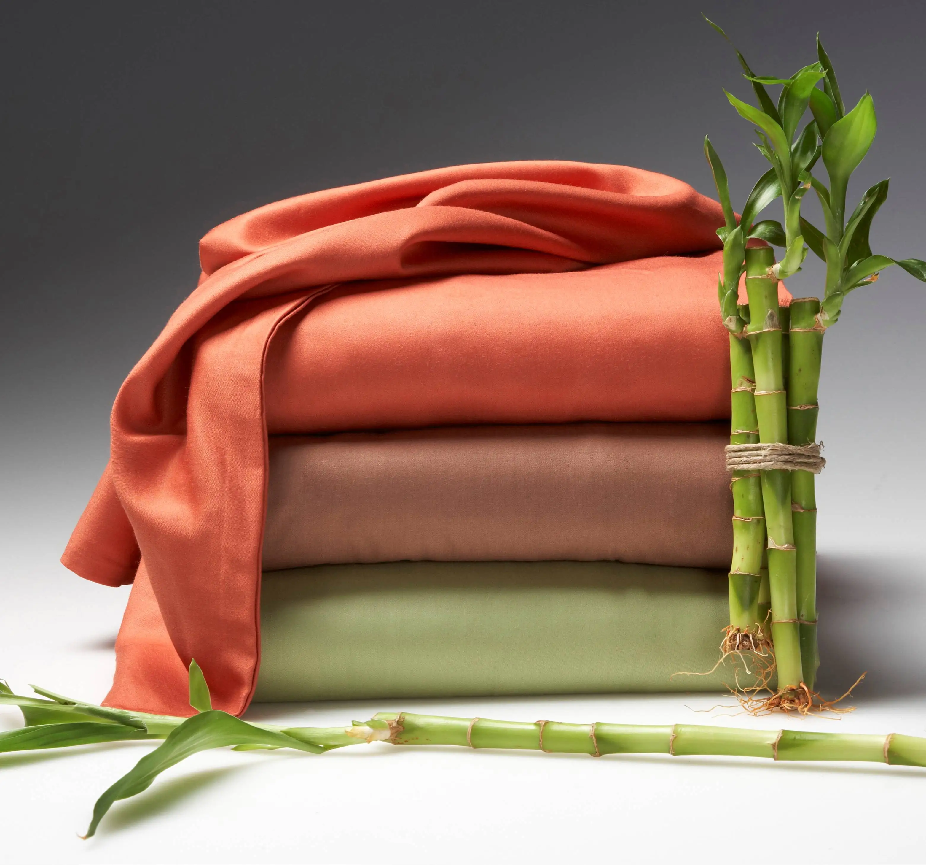 Cotton and Bamboo Viscose Sheet Bedding Set Eco-Friendly Tencel Sheets for Comfort and Sustainability