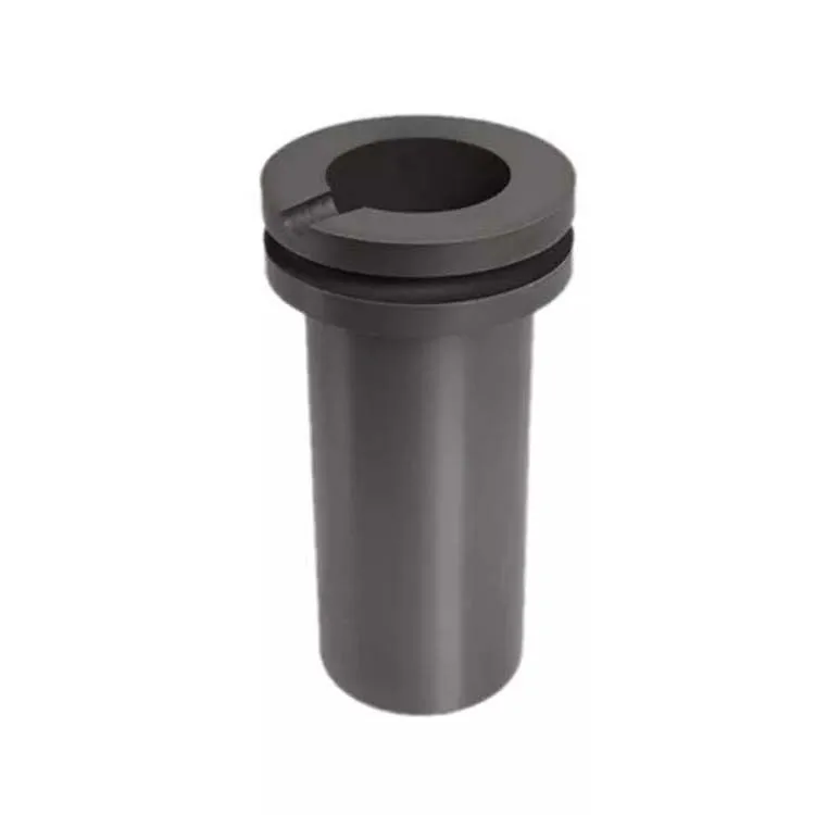 Good Heating Induction Furnace Graphite Crucible For Metal Melting