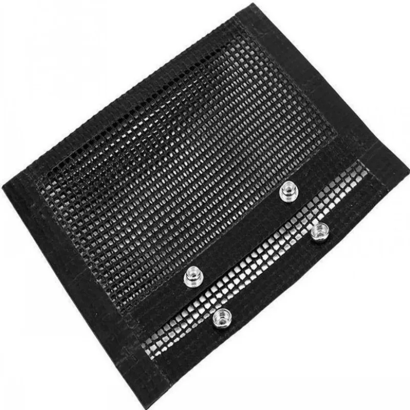 Hot Best Grilling Mats Fish Vegetable BBQ mesh Bag 22*27cm Smoking Accessories