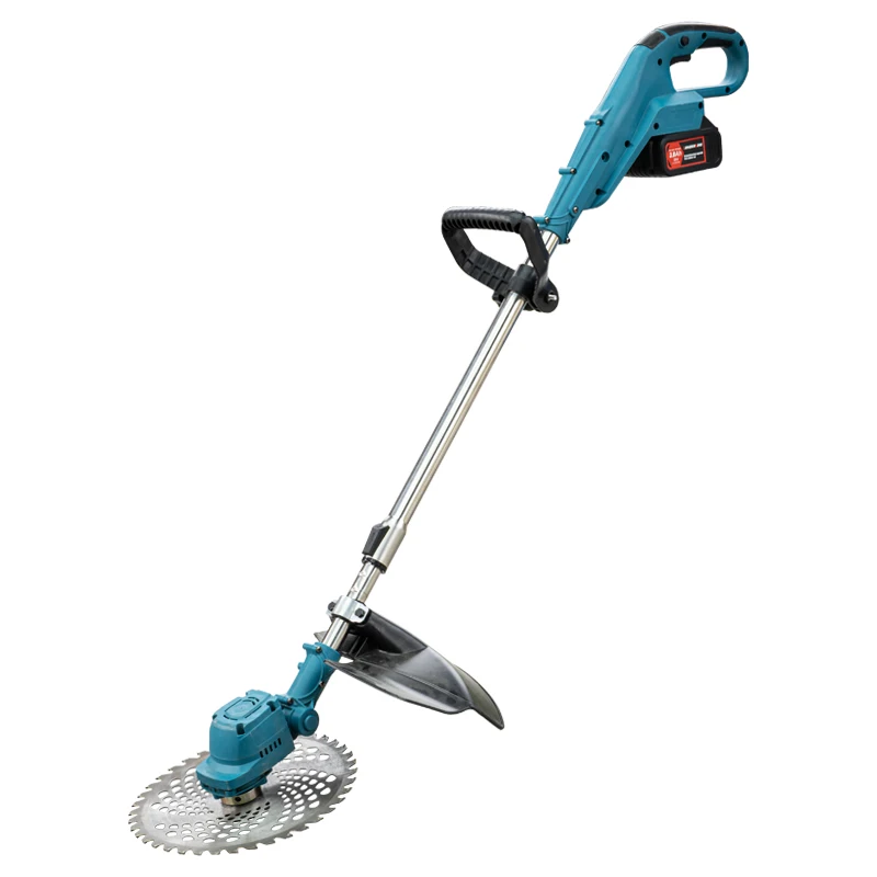 Multifunctional 10 inch High Power Garden Brushless Lawn Mower Cordless Electric Grass Trimmer Home Portable Grass Cutter