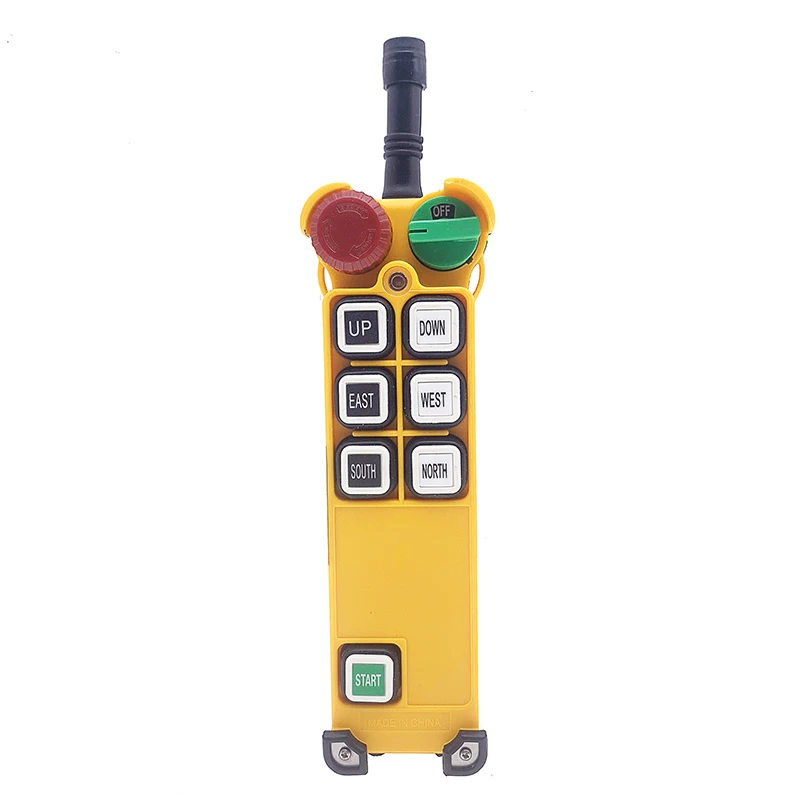 F24-6D telecrane radio 6 buttons apollo telecontrol industrial crane remote control