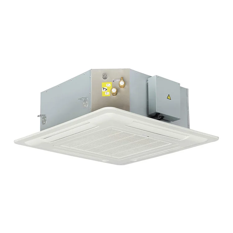
2 pipe 2 rows 4 way cassette fan coil unit with wireless remote controller 