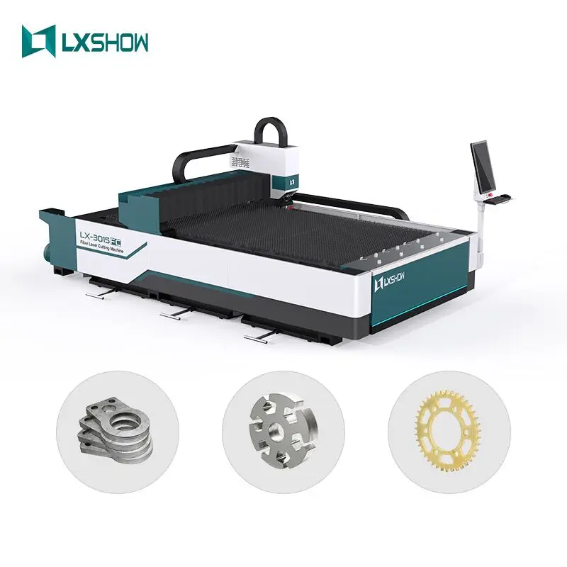 high quality 3kw steel cutting laser fiber cut iron  6kw fiber laser cutting machine