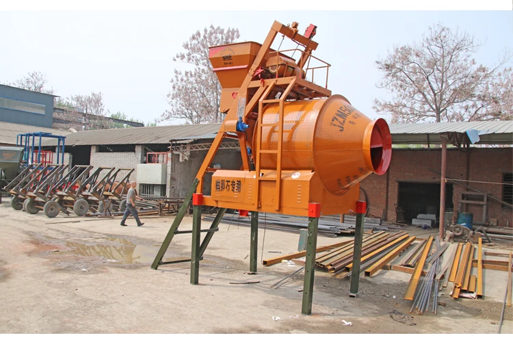 Hot Selling jzm 350 electric motors gearbox concrete mixer JZM350 low noise self loading concrete mixer/mini concrete mixer