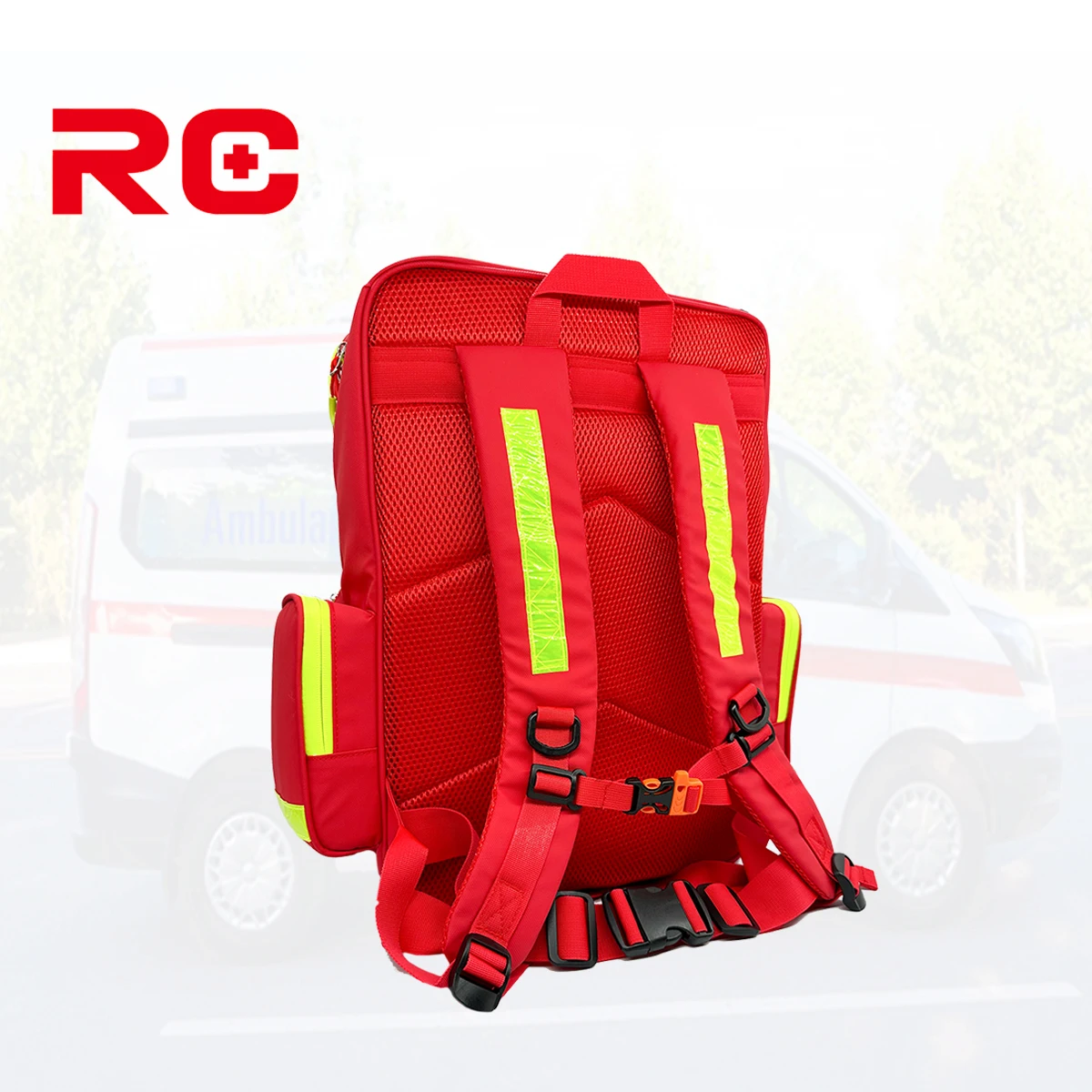custom waterproof outdoor Large Emergency Bag  First Aid Kit Rescue Medical Backpack full Medical supplies