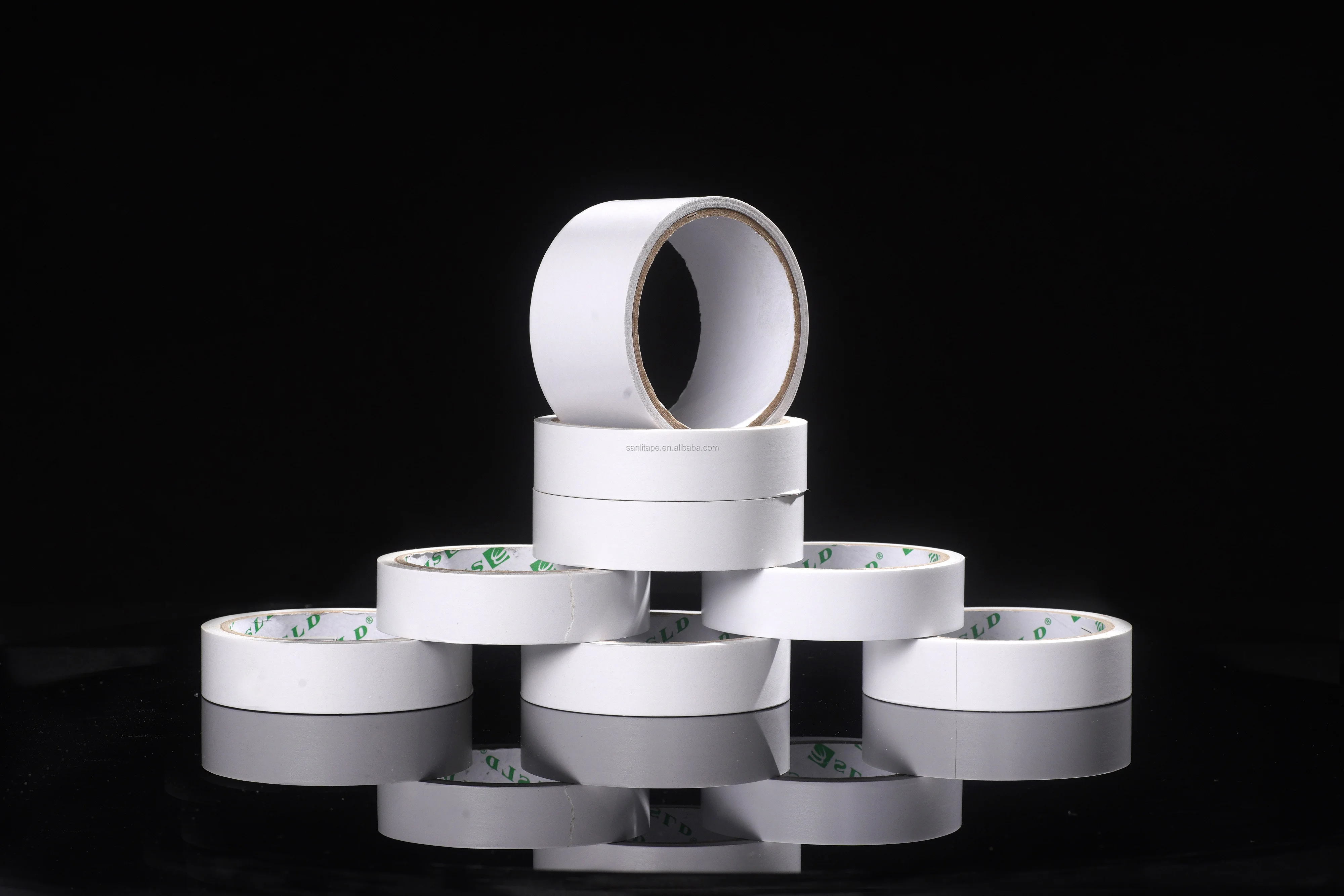 Free sample double-sided self adhesive paper tissue tape OEM factory since 1997