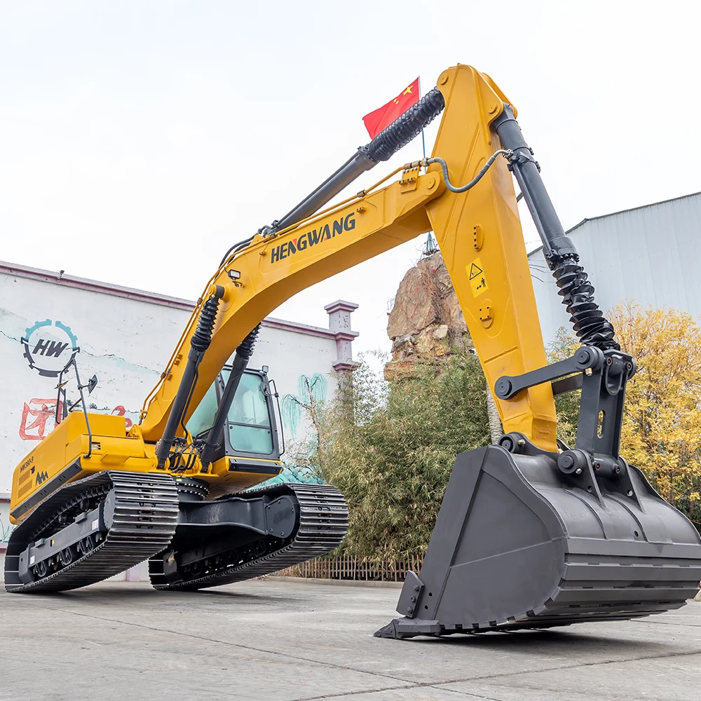 Hengwang HW380Excavator Manufacturers  Big Heavy Crawler New 38 Ton Excavator Digger For Sale