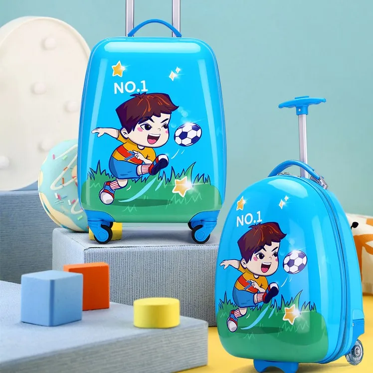 Twinkle Cute Small Suitcase Lazy Trolley Bag Wheels ABS+PC Kids School Luggage travel trolley suitcase sets For Children Case