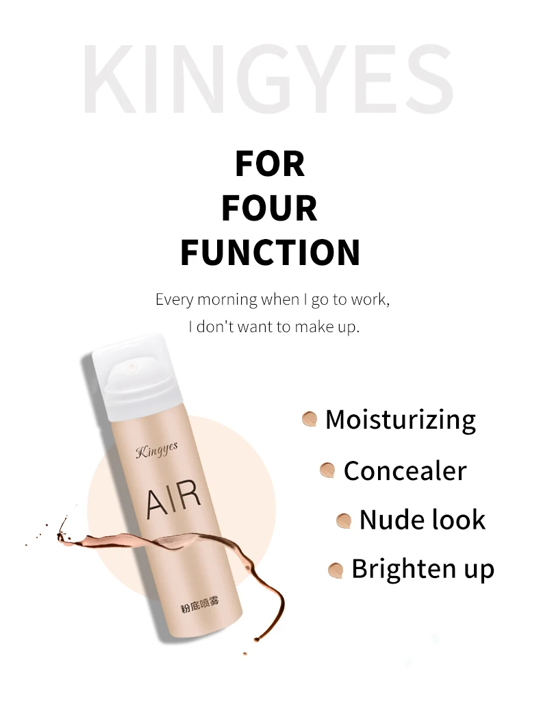 High Quality Cosmetics Original Face Foundation Full Coverage Waterproof Matte Liquid Foundation Makeup Private Label