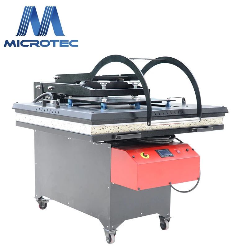 Microtec heat press machine 80x100cm and 100x120cm large format sublimation heat press