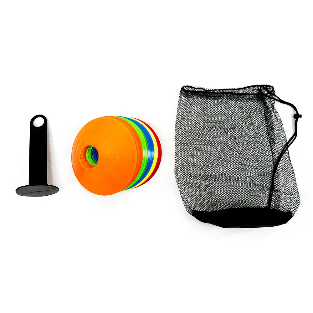 Wholesale Sport Training Agility Cones Football Equipment Soccer Disc Cones//Kids Sport Play Set Cones