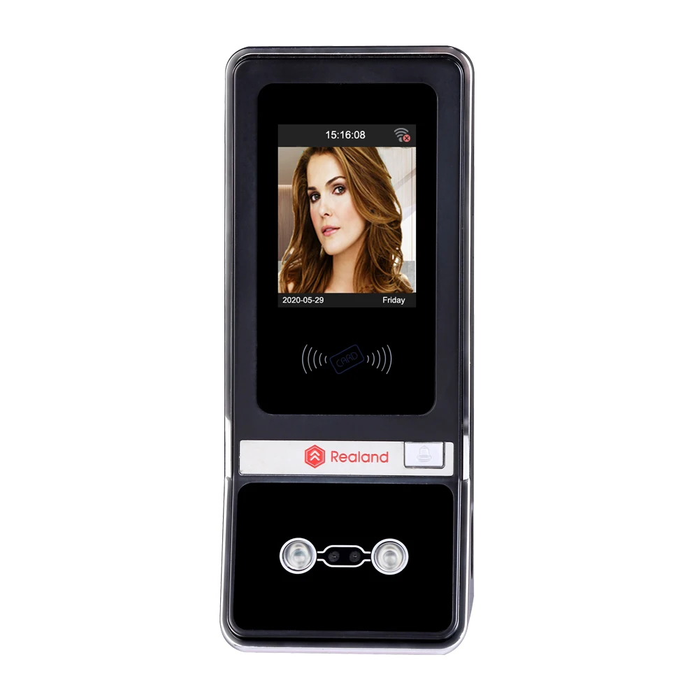 Realand G-M515 Professional Face Fingerprint Access Control with Time Attendance RS485 and TCP/IP Wi-Fi