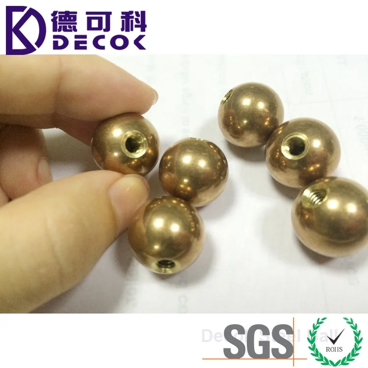 Латунный шарик с резьбой H62, резьба 10 мм 12 мм 15 мм 20 мм, резьба m2 m3 m4 m5 m6 m8